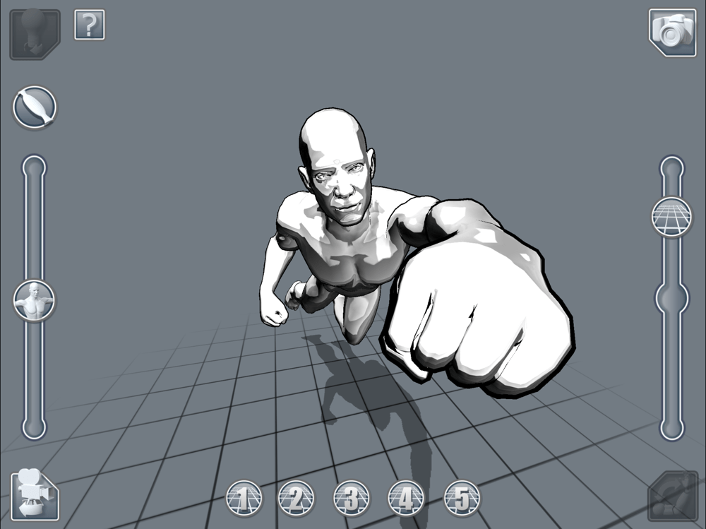 Artpose 1 5 バージョンアップ 3dデッサン人形モデルをアウトライン表示する漫画に最適な表示モードを追加 Ipad Creator