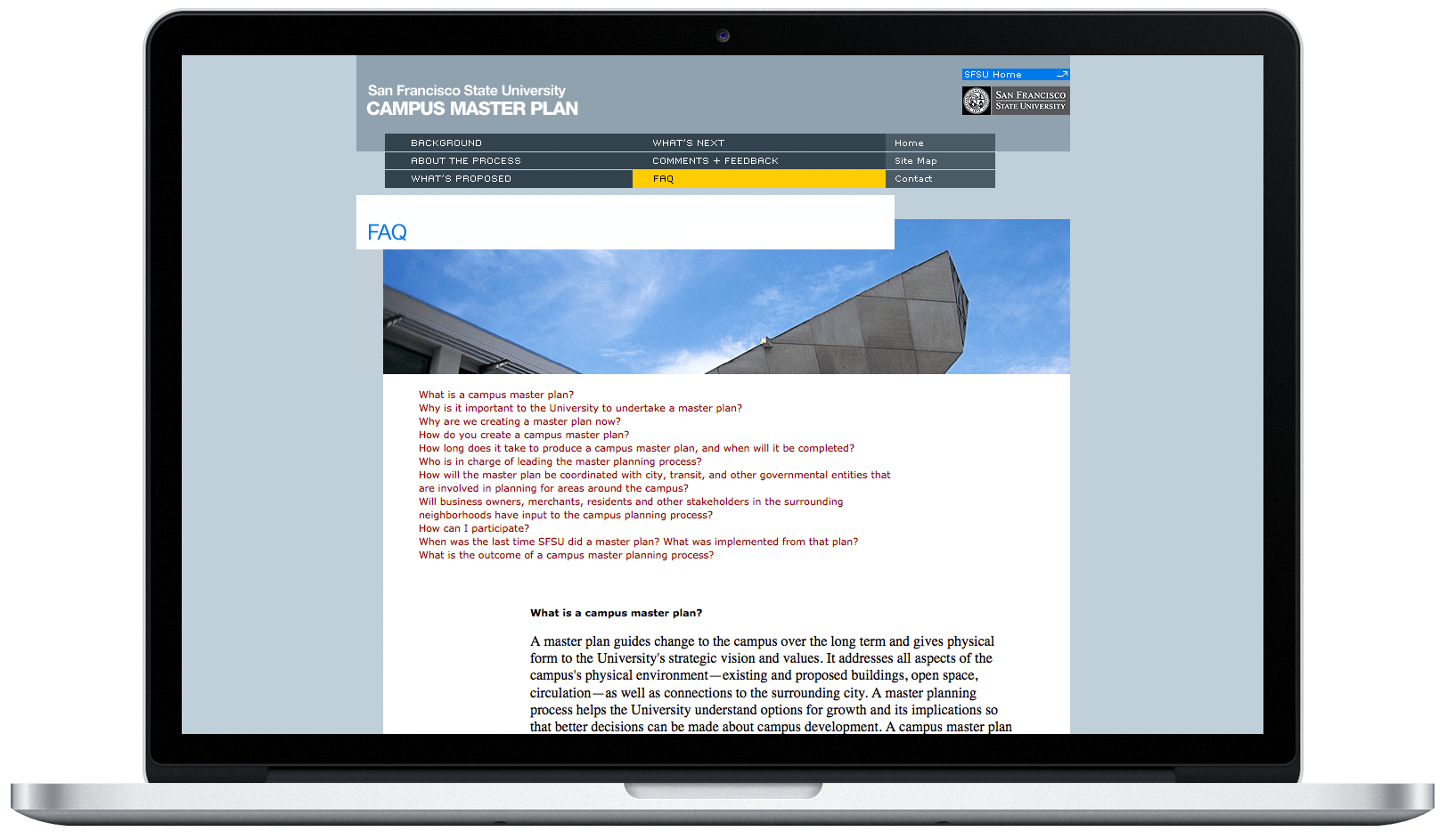 SFSU Master Plan screen 05