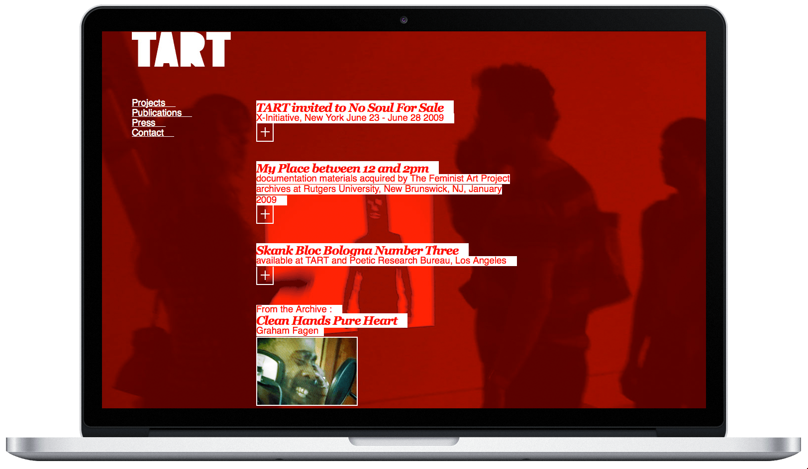 TART screen 01