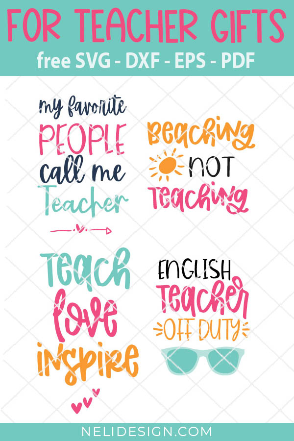 Our free svg cut files are a file type that can be scaled to use . Free Teacher Svg Files To Use With Your Cricut Nelidesign