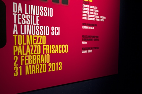 cartello per mostra