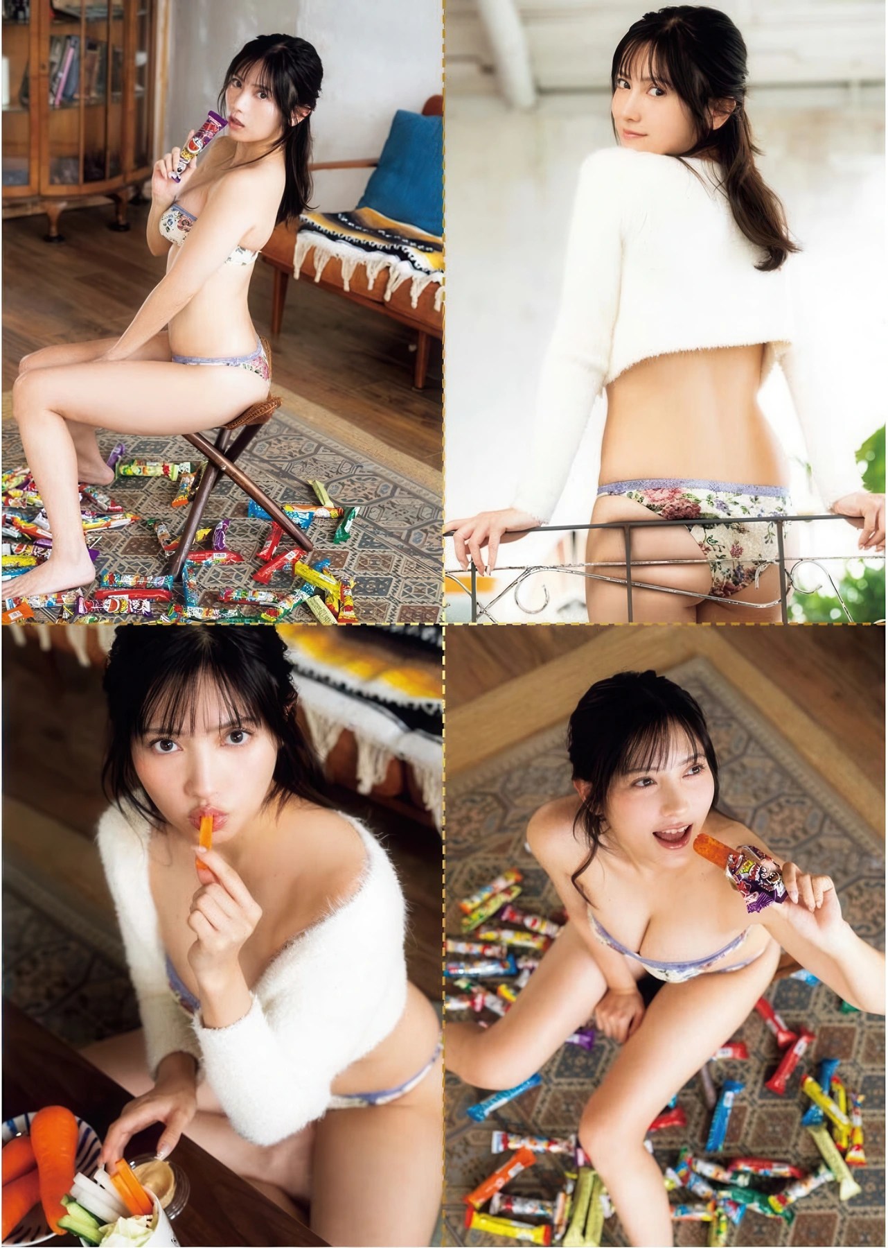 桃月なしこ Nashiko Momotsuki 登上《Young King Bull》2026年3月号