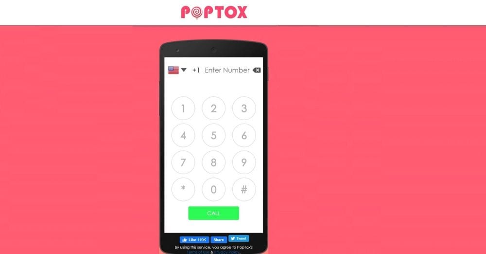 Free online calls from web browser to any mobile or landline phones. Free International Call Using Poptox