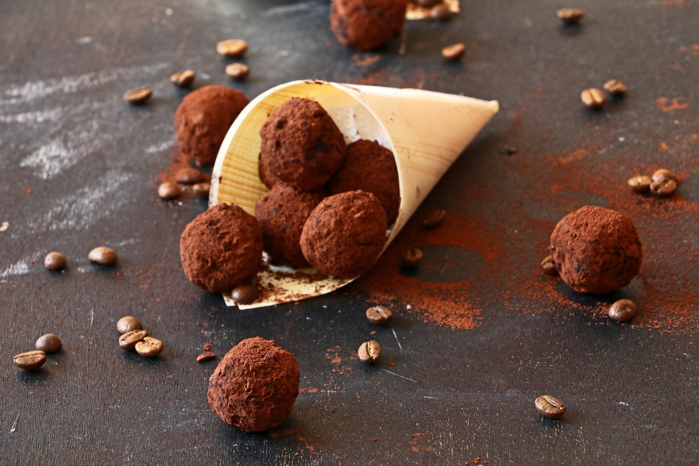 Chocolate coffee energy Balls Neta Cooks