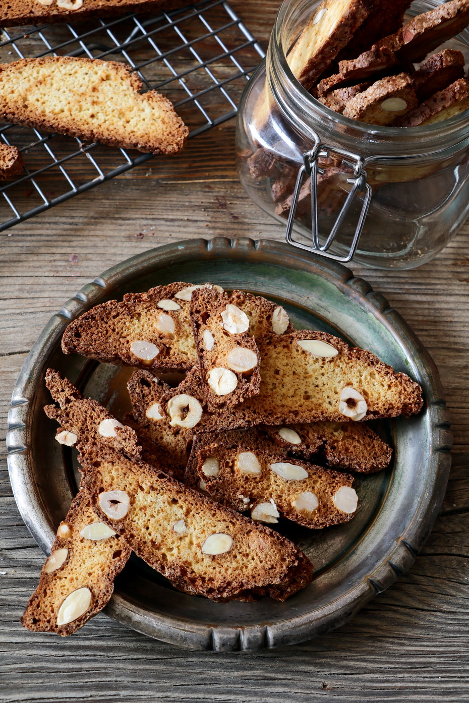 Hazelnut Almond Biscotti Recipe Neta Cooks