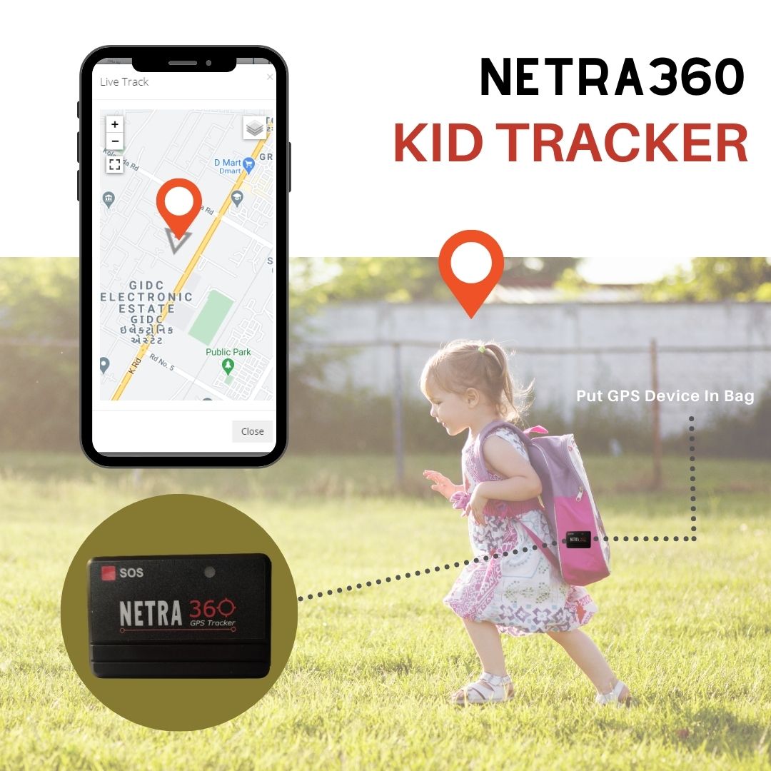 Kid Tracker | Child tracking system at best Price on Netra360 GPS