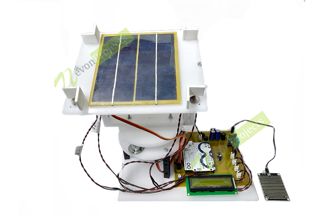 Arduino Based Solar Tracker Circuit Diagram - Circuit Diagram
