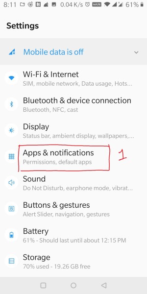 How to hide notifications on lock screen of android in Oneplus -1