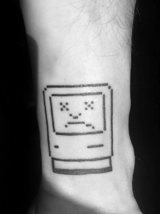 50 Computer Tattoo Designs For Men - Technology Ink Ideas 700_x_525_jpg