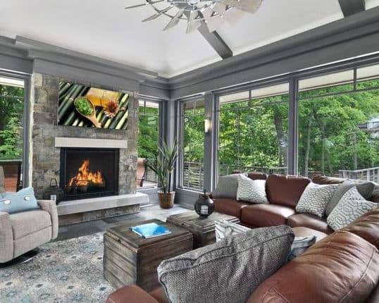 Explore your options for backyard fireplaces, plus view helpful pictures from hgtv. Top 60 Best Sunroom Ideas Bright Glassed In Solarium Designs