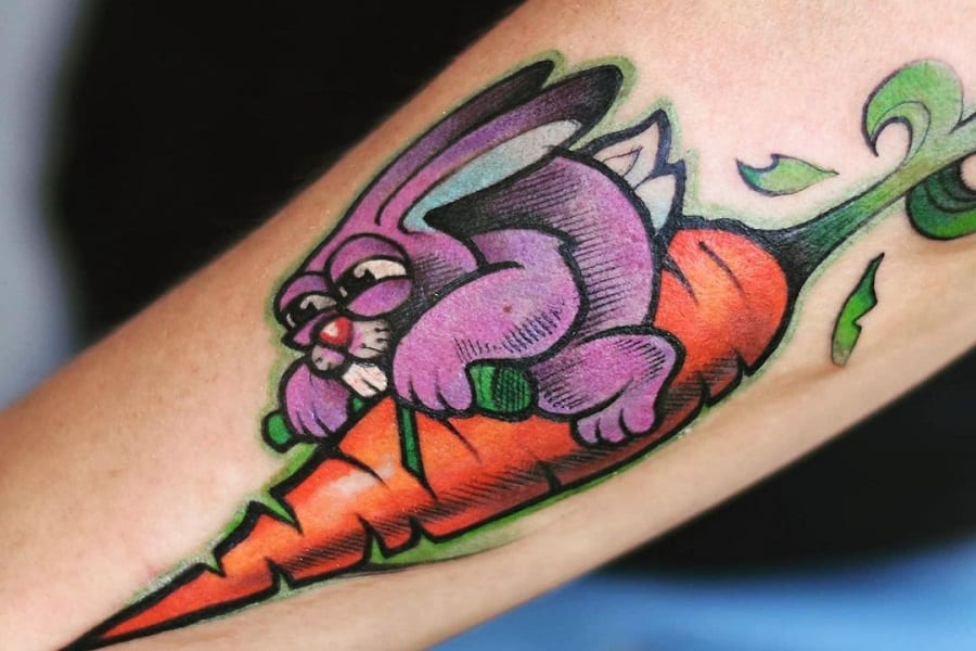 Top 67 Best Rabbit Tattoo Ideas - [2021 Inspiration Guide] 600_x_900_jpg