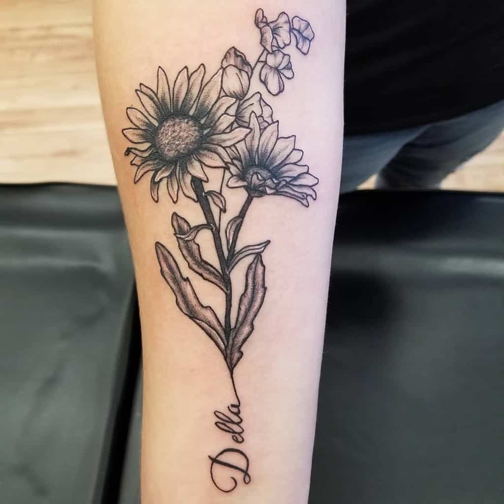 Top 107 Best Daisy Tattoos [2022 Inspiration Guide] 1024_x_1024_jpg