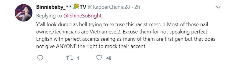 Free gift and buffer will be given for every purchase of only 1 buffer + 1 free gift for each order. Man Mocking Chinese Nail Salon Worker Sparks Racism Debate On Twitter