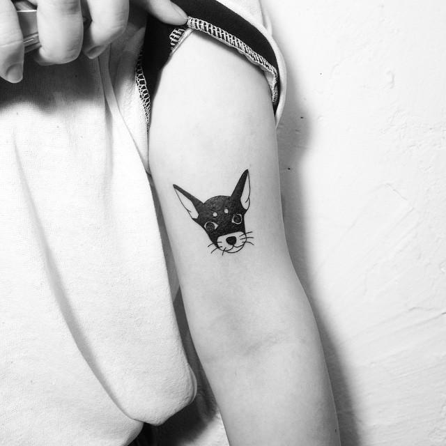 70 Tattoos For Canine Lovers - Nexttattoos 640_x_640_jpg