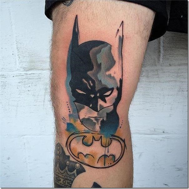 60 Superb Batman Tattoo Options And Discover The Inspiration - Nexttattoos 604_x_604_jpg