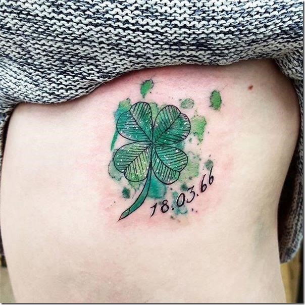 Artistic And Galvanizing Clover Tattoos - Nexttattoos 604_x_604_jpg