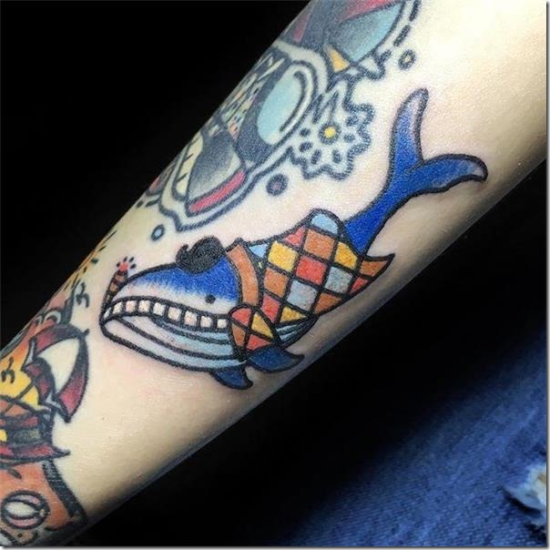 Whale Tattoos - Lovely Pictures And Drawings - Nexttattoos 604_x_604_jpg