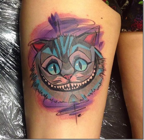 Greatest Of Alice In Wonderland Tattoos - Nexttattoos 491_x_504_jpg