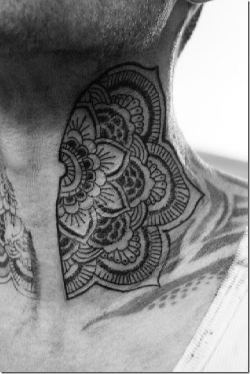 The 50 Most Stunning And Enticing Neck Tattoos - Nexttattoos 754_x_504_jpg