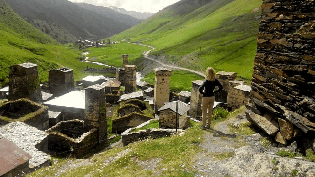 Ушгульская ламария (так называют сваны богородицу) была очень и очень красива. Trekking Tury Nice Trip