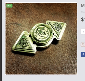 duurste fidget spinner