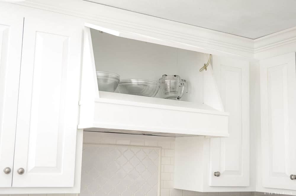 Add style and comfort to your kitchen with a ductless range hood from build.com. DIY Storage Range Hood Custom Vent Cover Tutorial