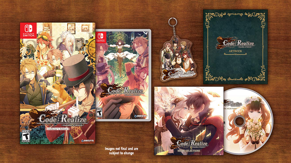 Code realize (the main game is called guardian of rebirth, the other is a fandisc), collar x malice (main game is just « collar x malice », the other game « . Aksys Games Announces Release Windows For 2020 Otome Lineup On Switch