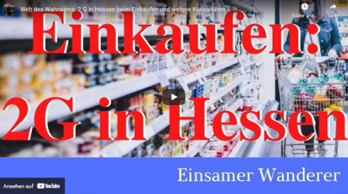 The bilingual subreddit for everything relating to berlin, capital city of . Video: Einsamer Wanderer: Welt des Wahnsinns: 2 G in Hessen beim Einkaufen und weitere