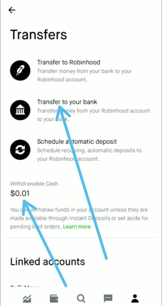 How to withdraw money from robinhood robinhood withdrawal options · log in to your account · select 'withdrawal' or 'withdraw funds' from the appropriate menu . How To Withdraw Money From The Robinhood In 2022 Nixloop
