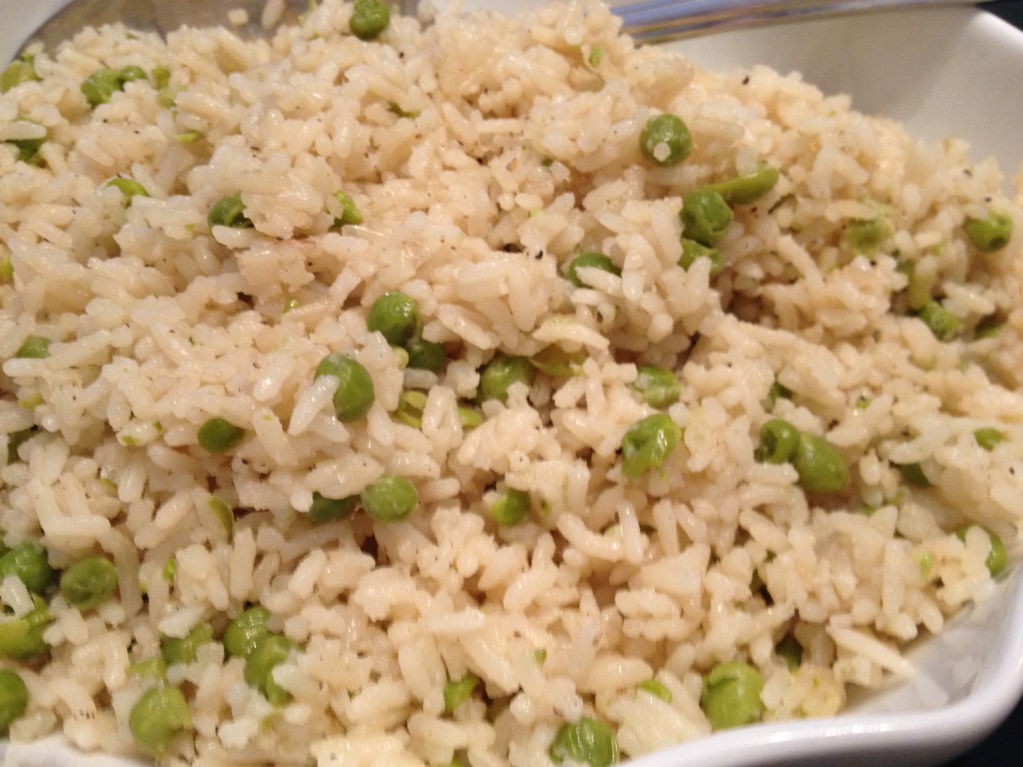 Green Peas with Rice No Dairy No Cry