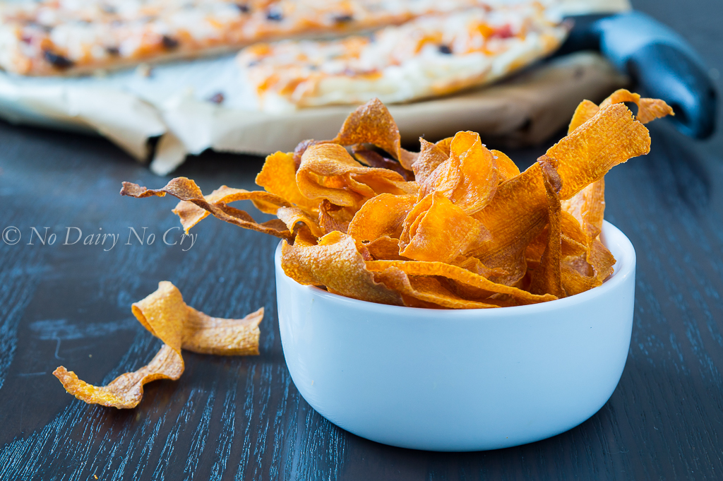 Squash Chips No Dairy No Cry