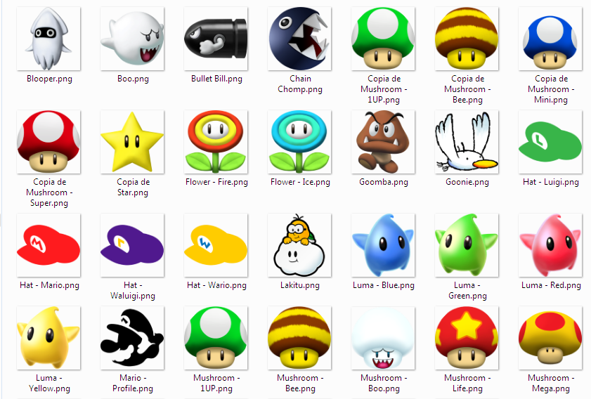 Iconos Mario Bros Png Y Ico Lsca