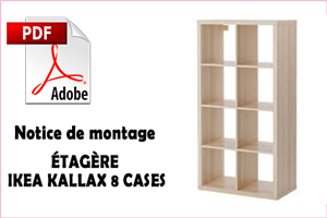 Retrouve la notice qu'il te faut sur notre site internet. Notice De Montage Etagere Ikea Kallax 8 Cases Notice Utilisation