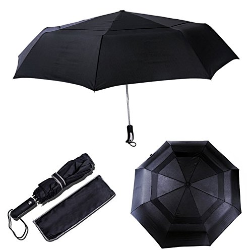 Parapluie Automatique SONU - Grand 94 Cm, Compact 38 Cm, Coupe-vent, Poignée Ergonomique - 3