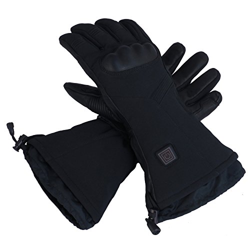 Gants Chauffants Glovii - Batterie Rechargeable, écran Tactile, Pour Moto, Ski Et Sports D'hiver