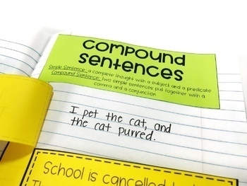 Next, i reviewed the powerpoint on conjunctions from day 1 for the students on the . Grammar Third Grade Activities Simple Compound Sentences Not So Wimpy Teacher