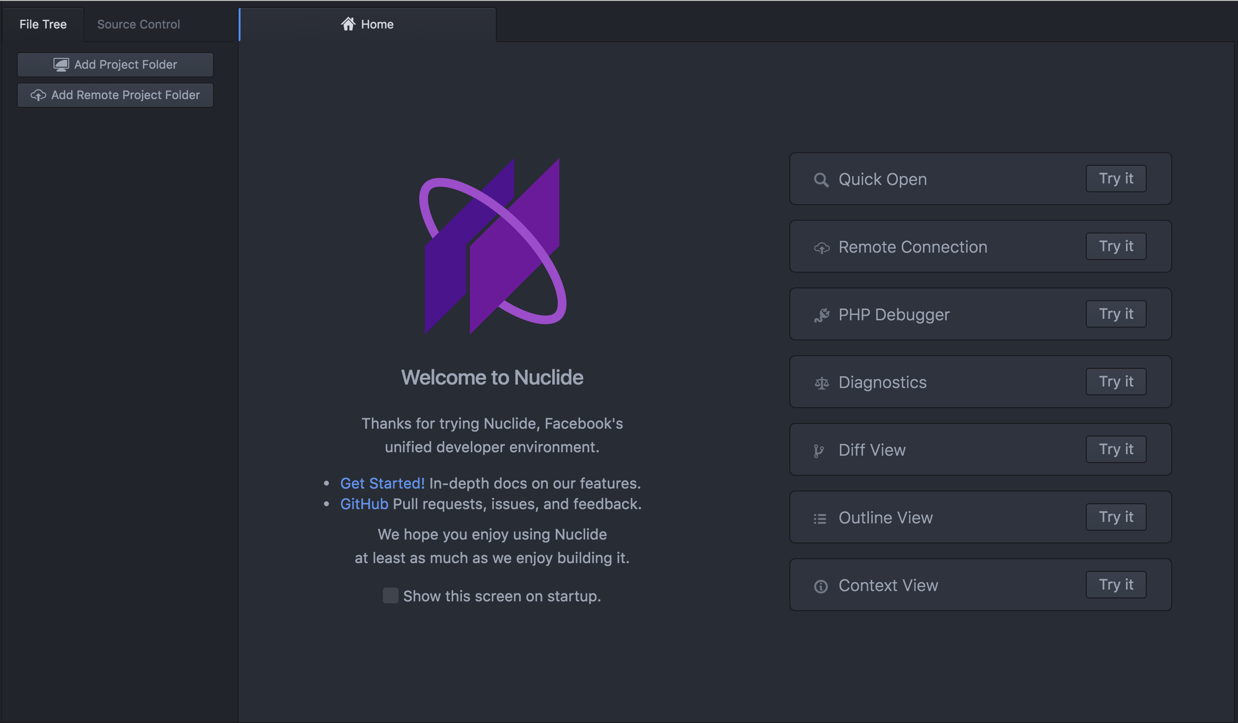 Getting Started Nuclide