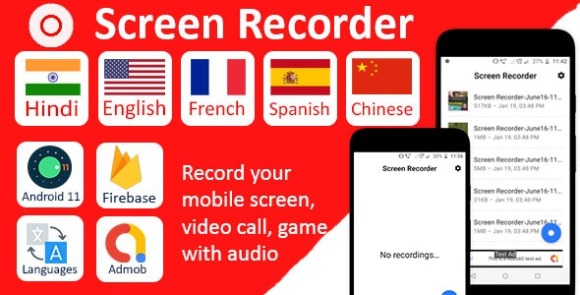 Download #Screen Recorder Pro with Audio v1.0.1 – Android App Source Code