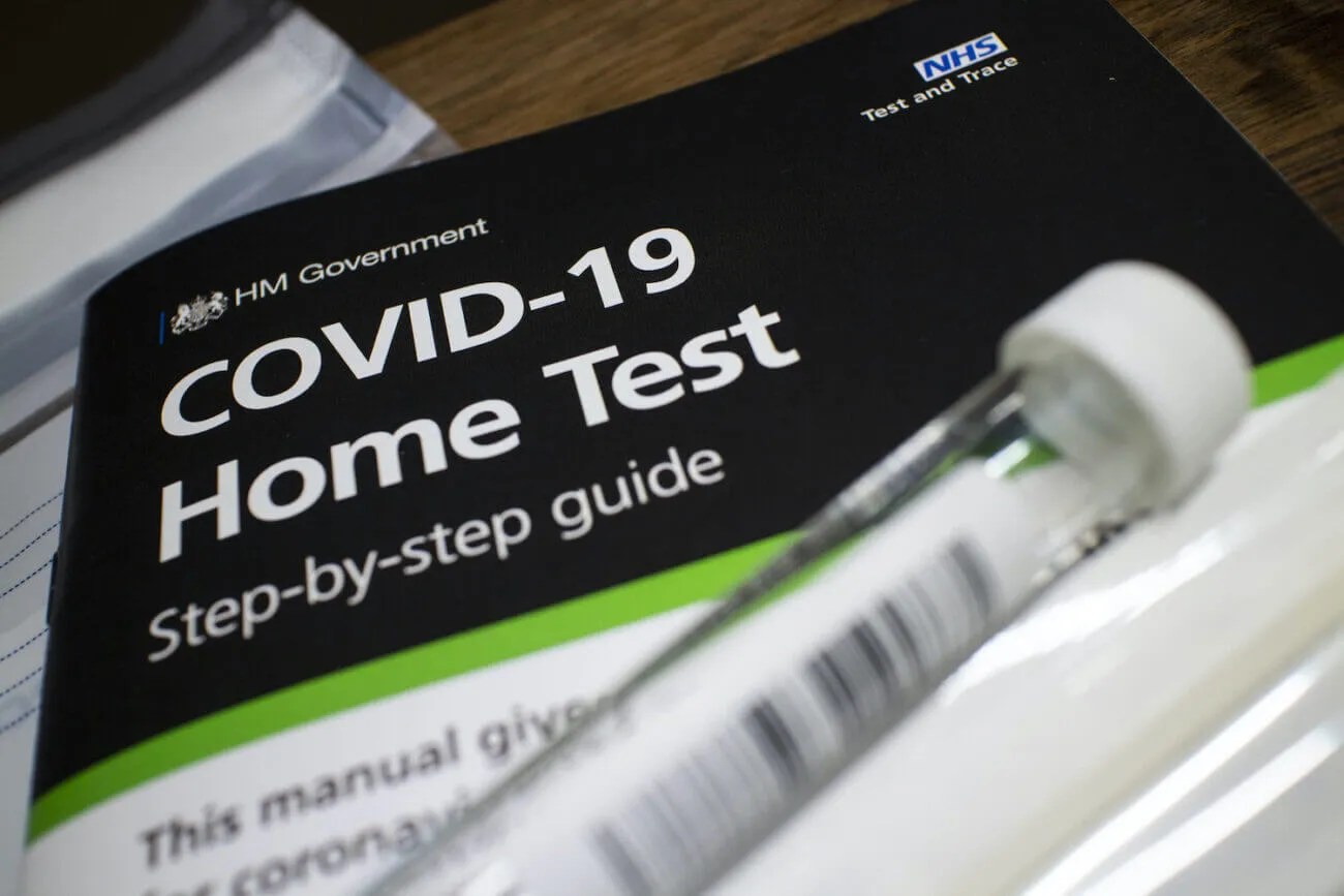 Need to use another lateral flow test from the pack. Patient-facing NHS staff are to be tested twice-weekly for