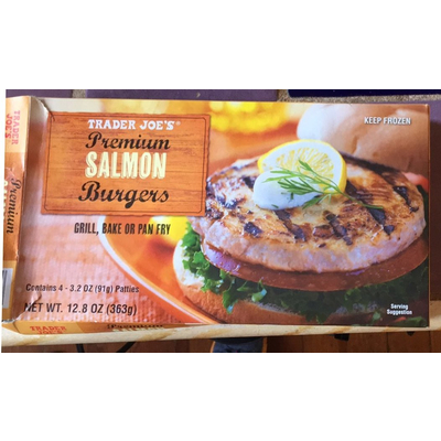 No, we think we still prefer the trader joe's . Calories In Premium Salmon Burger From Trader Joe S