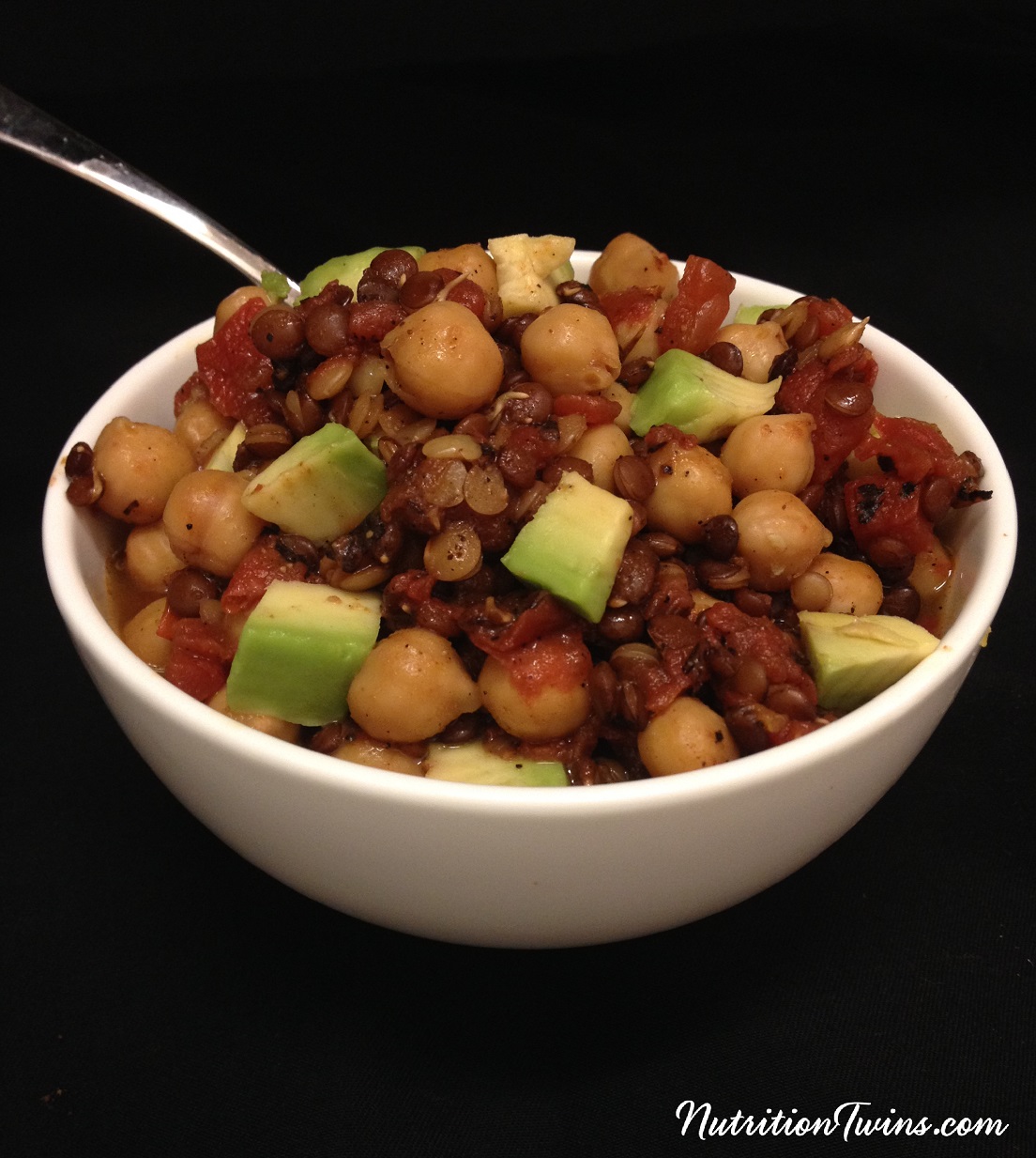 Lentil and Chickpea Stew Nutrition Twins