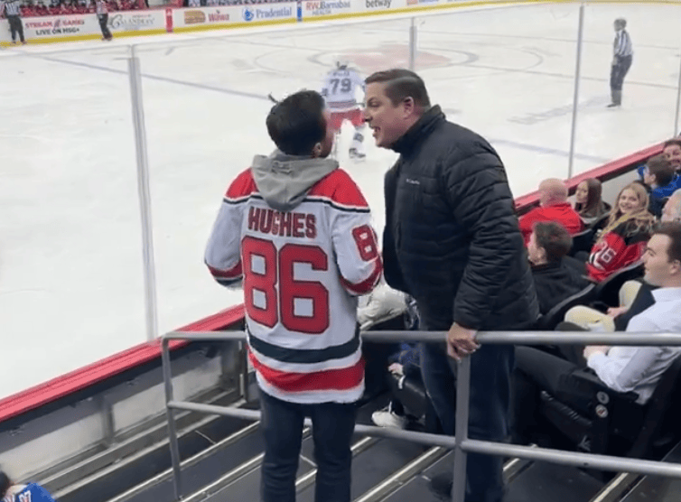 Head_butting_Devils_fan_ignites_wild_brawl_with_Rangers_fan