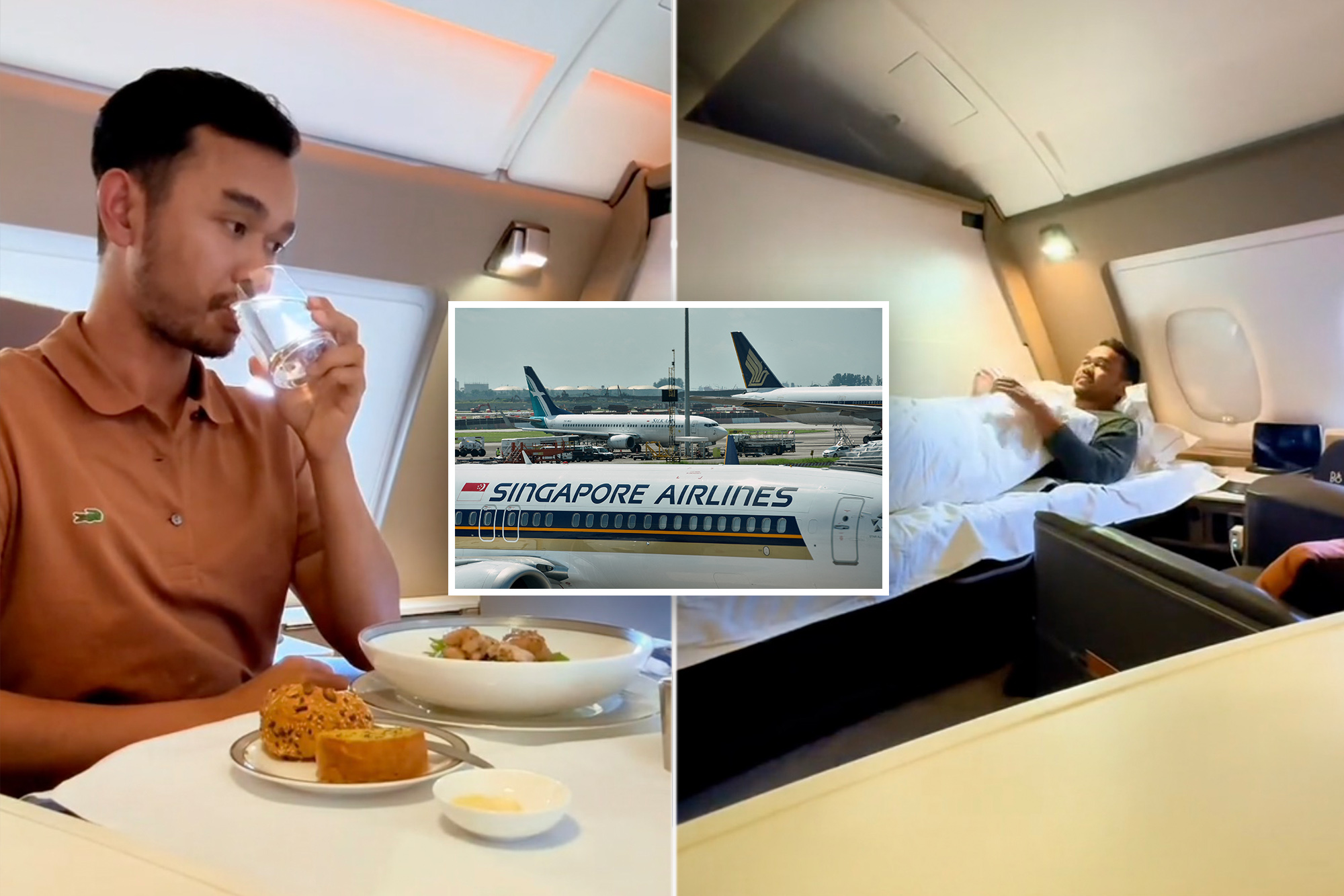 Singapore Airlines First Class video review goes viral