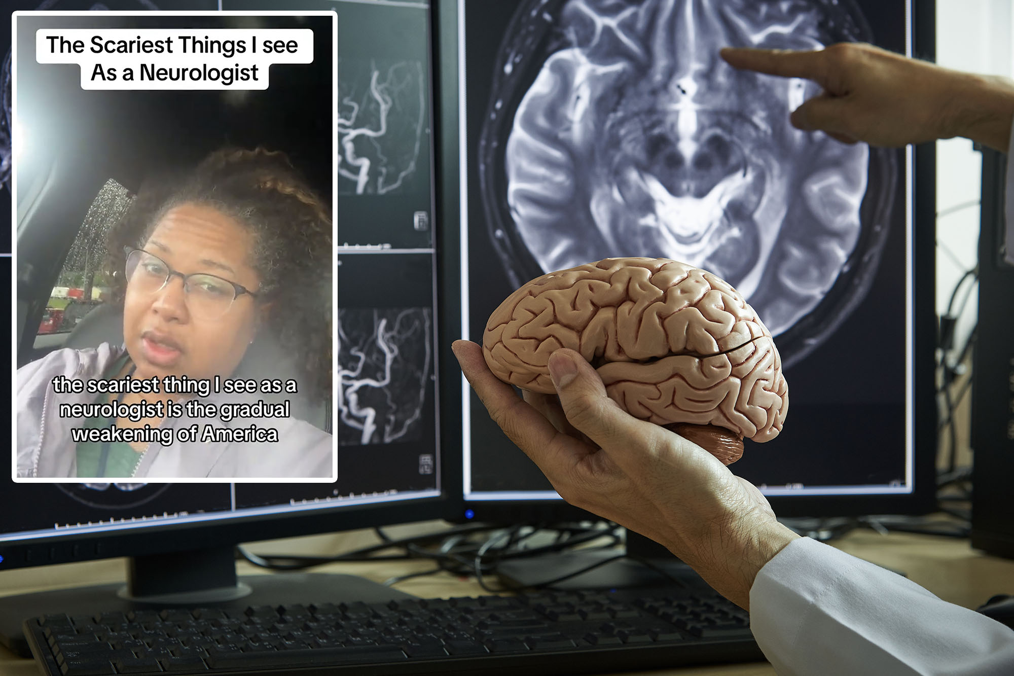 As a neurologist, this is the most frightening behavior people engage in which harms their brain