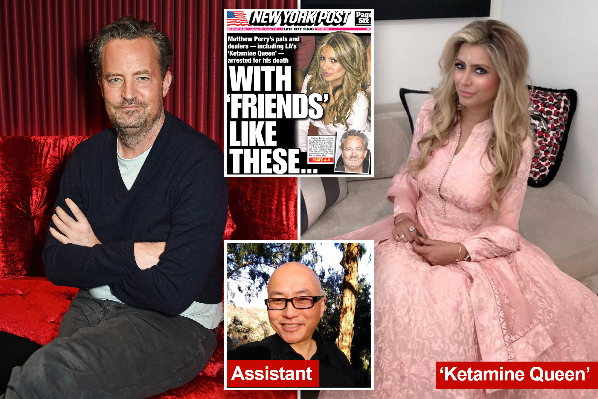 Matthew Perry seemed to ‘freeze up’ when crooked doctor gave him ‘large dose’ of ketamine two weeks before death: ‘Let’s not do that again’