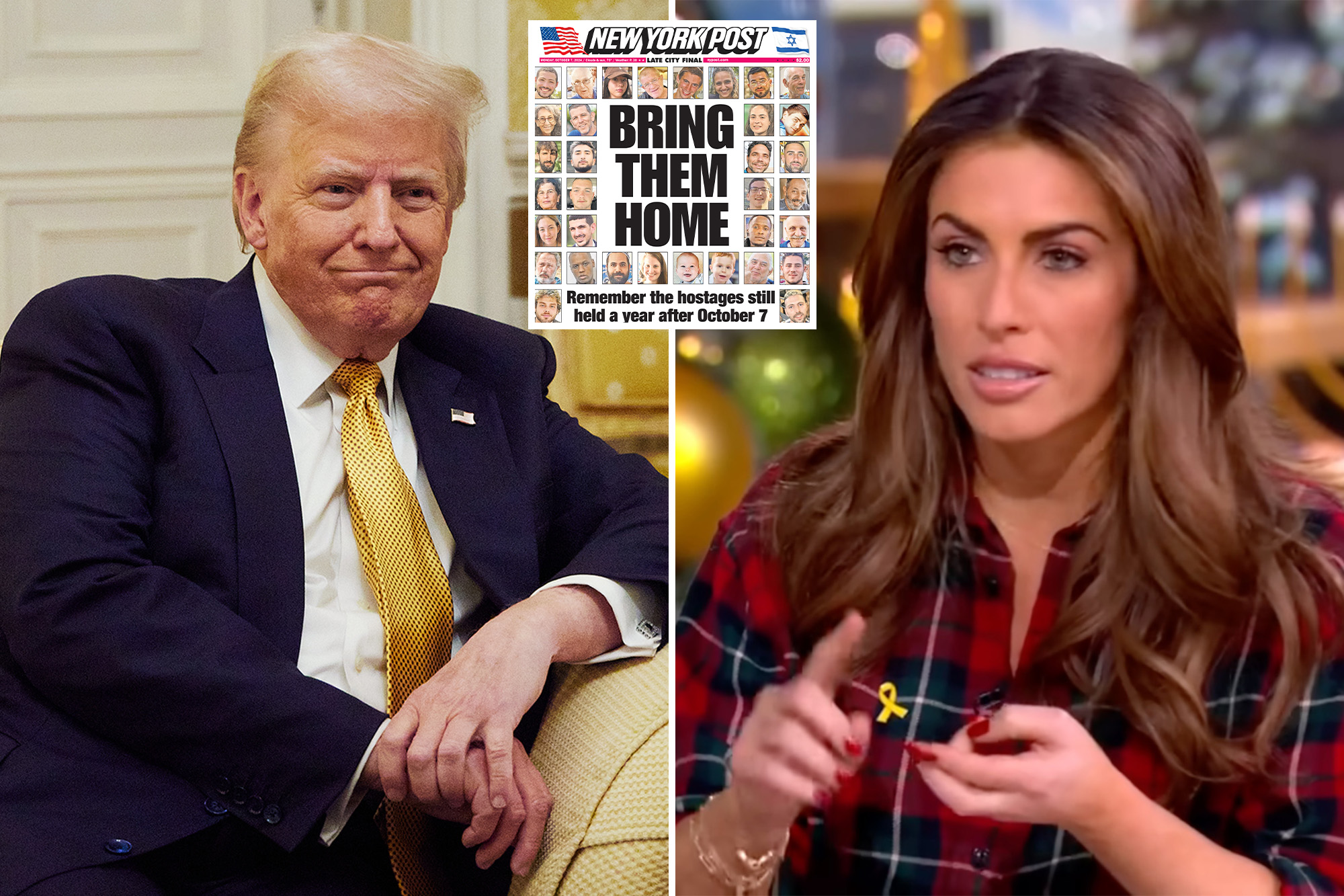 ‘The View’ co-host Alyssa Farah Griffin promises to ‘wear a MAGA hat’ if Trump gets Hamas to release hostages