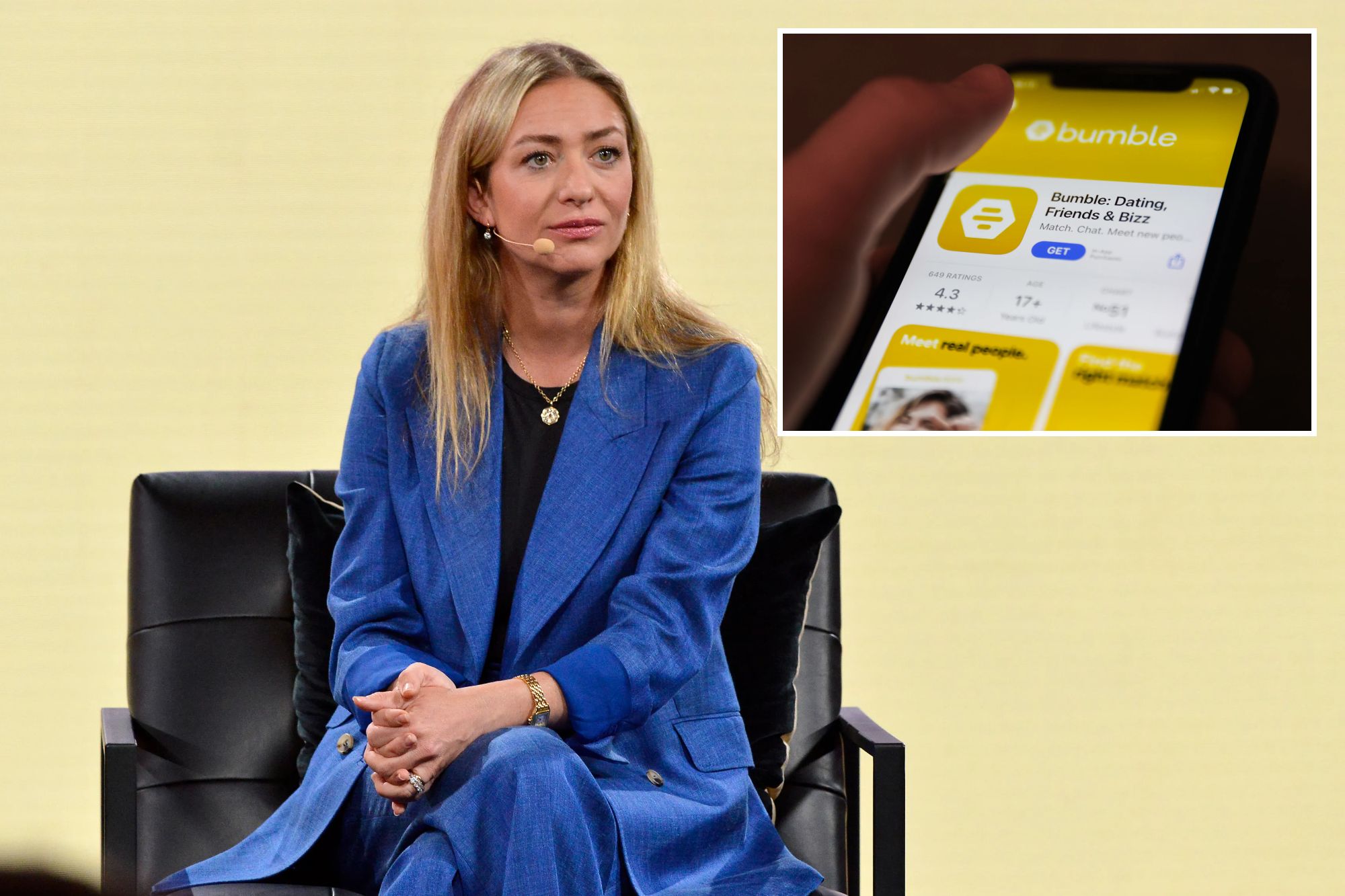 Bumble shares fall after founder Whitney Wolfe Herd announces impending return as CEO