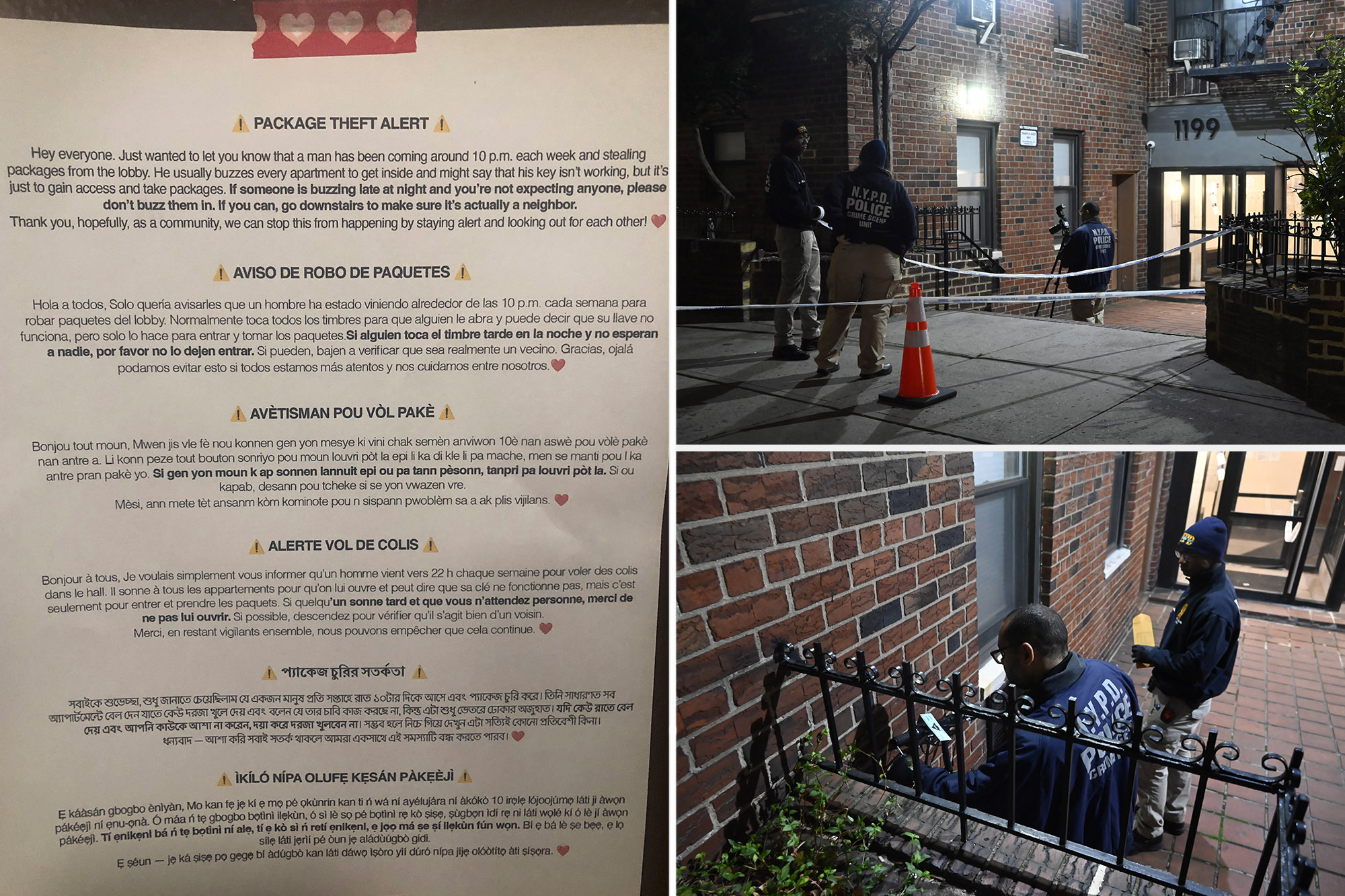 NYC super, 41, killed during dispute with man trying to steal tenants’ packages: sources