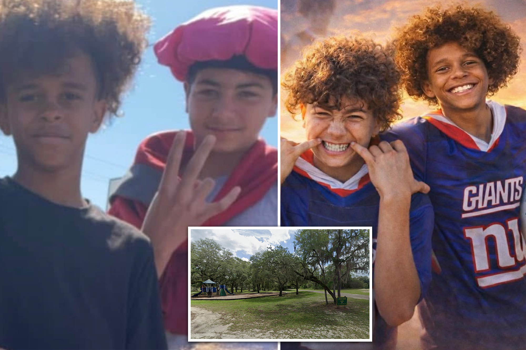 Teenage best friends die after sand hole they dug collapses, burying them alive at Florida park