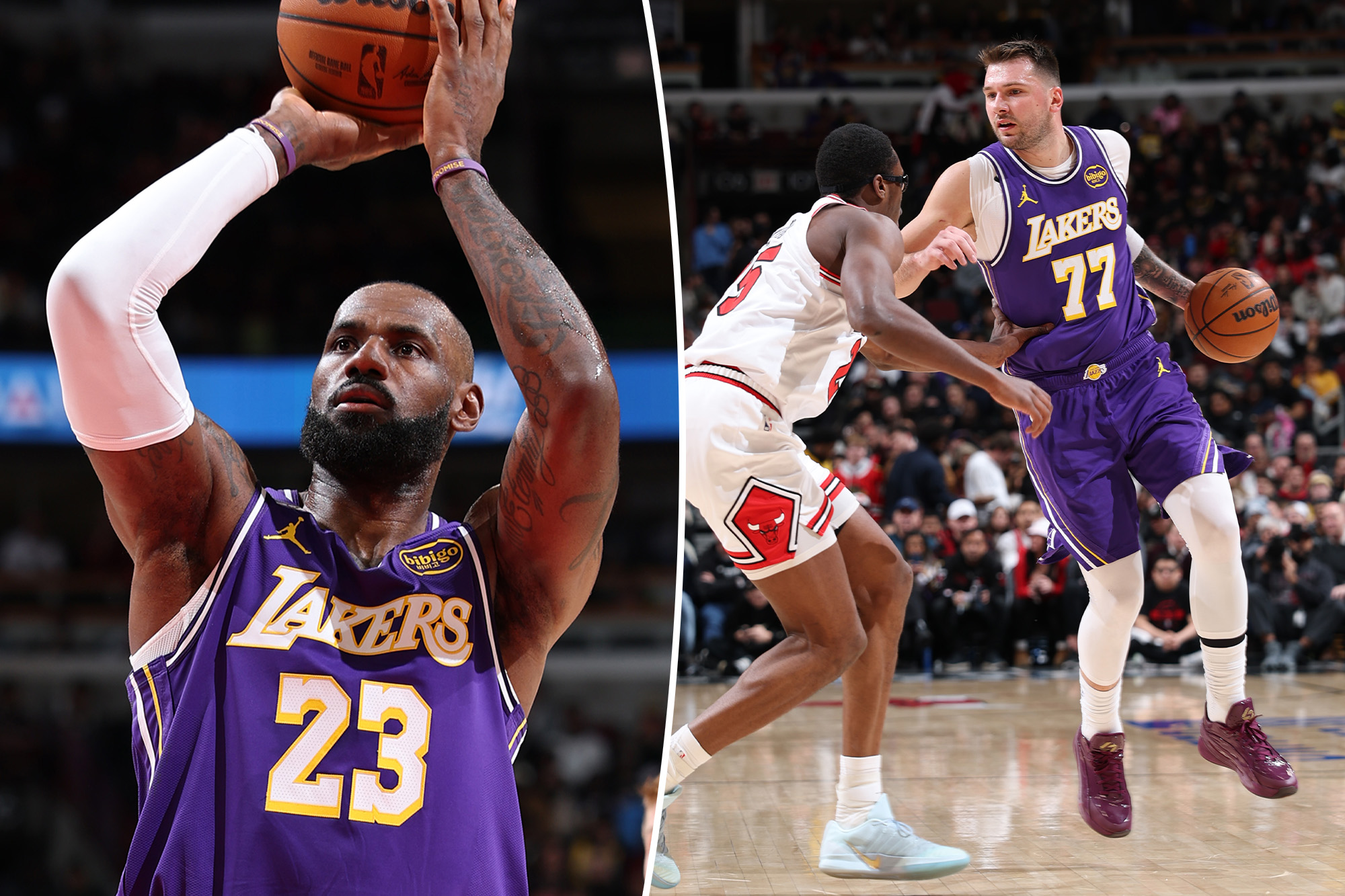 Doncic dominates in Lakers Windy City victory